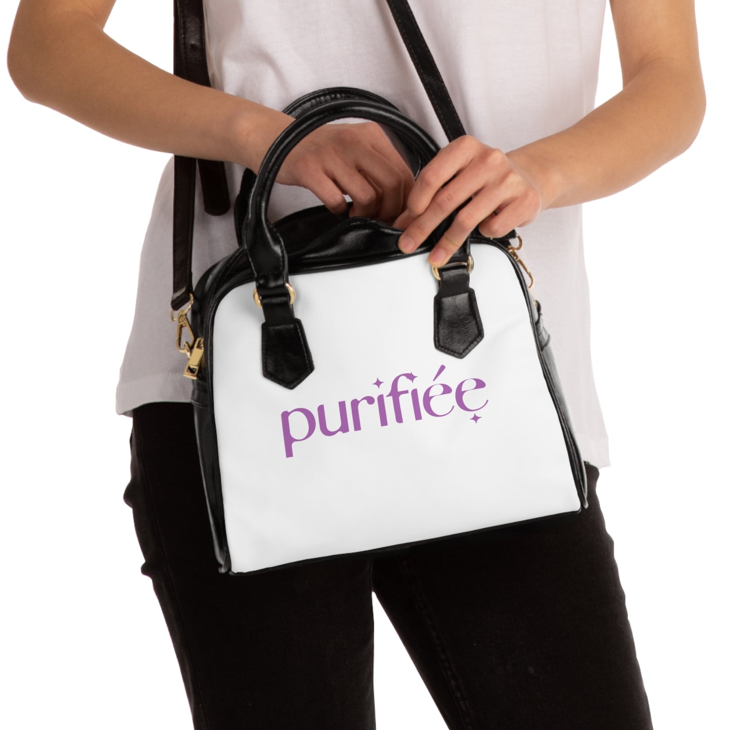Elegant Purifiée Shoulder Handbag - Chic & Versatile Fashion Accessory