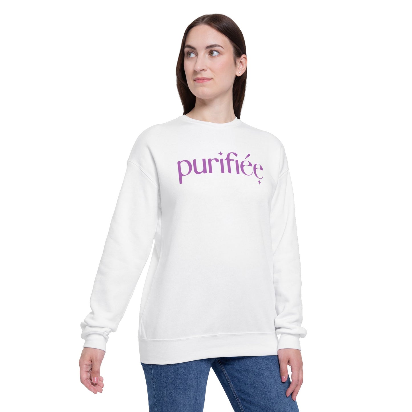 Purifiée Comfortable Unisex Drop Shoulder Sweatshirt