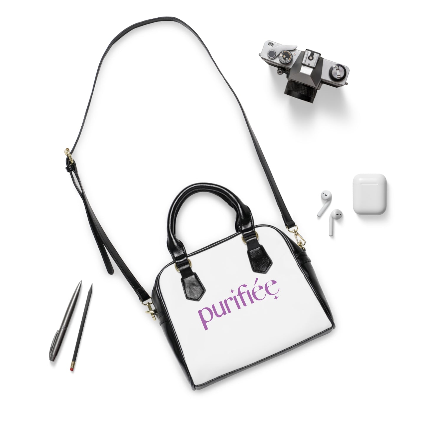 Elegant Purifiée Shoulder Handbag - Chic & Versatile Fashion Accessory